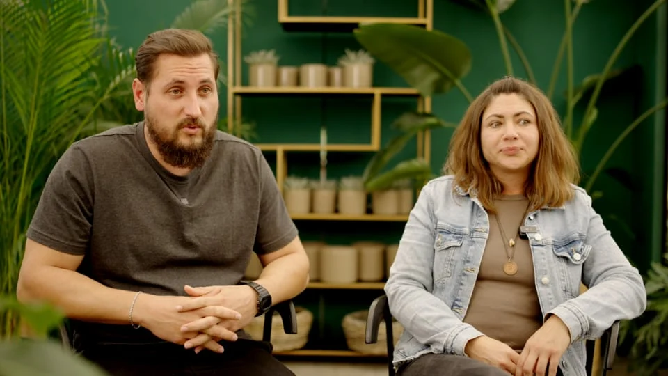 Carlo Huben & Anna Schick im Kundeninterview